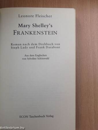 Mary Shelley's Frankenstein