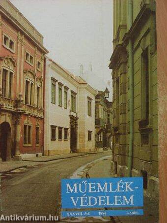 Műemlékvédelem 1994/1.