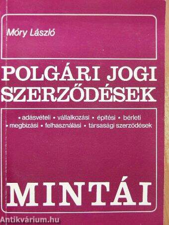 Polgári jogi szerződések mintái