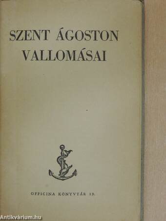 Szent Ágoston vallomásai 