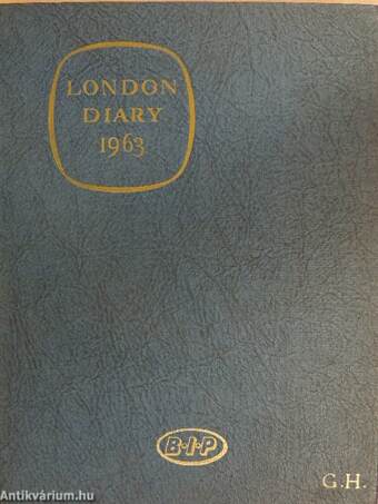 London Diary 1963