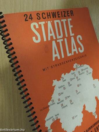 24 schweizer Städte Atlas