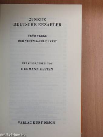 24 neue deutsche Erzähler