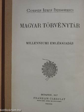 1916. évi törvénycikkek