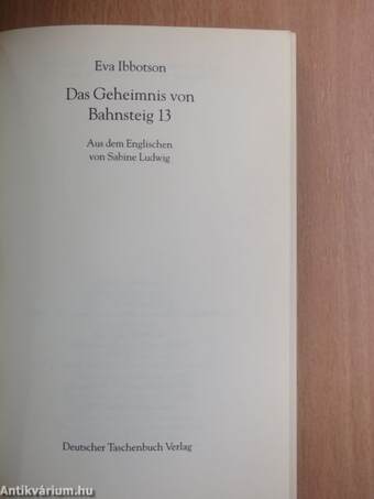 Das Geheimnis von Bahnsteig 13