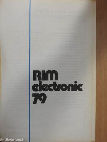 RIM Electronic '79