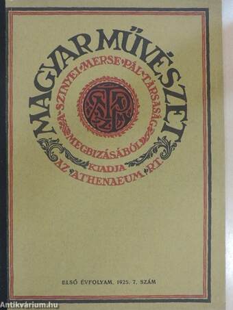 Magyar Művészet 1925/7.