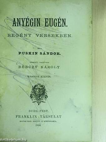 Anyégin Eugén