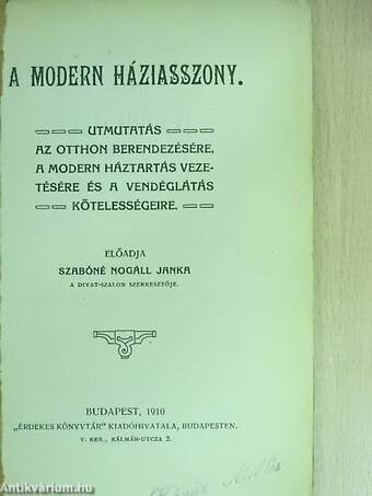 A modern háziasszony