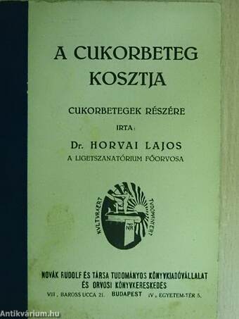 A cukorbeteg kosztja