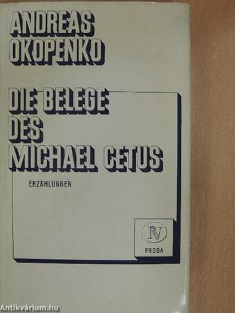 Die Belege des Michael Cetus