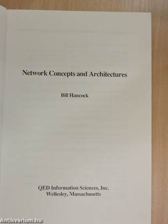 Network Concepts and Architectures