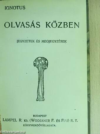 Olvasás közben