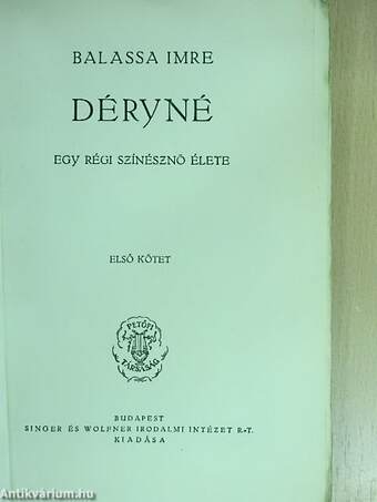 Déryné I-II.