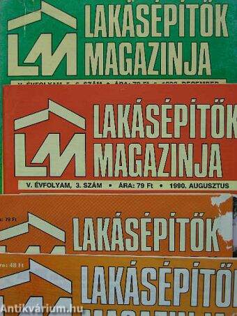 Lakásépítők Magazinja 1990. január-december