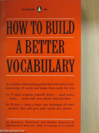 How to build a better vocabulary