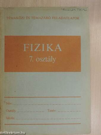 Fizika 7.