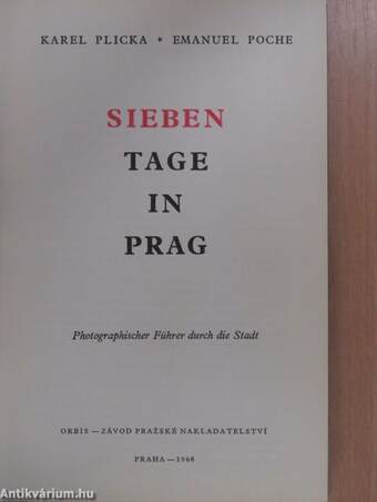 Sieben tage in Prag