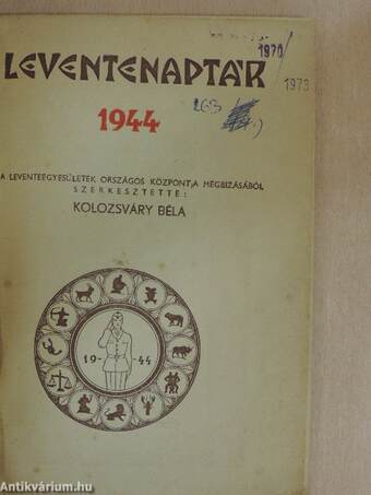 Leventenaptár 1944