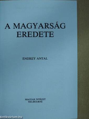 A magyarság eredete