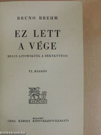 Így kezdődött/Ez lett a vége/A kétfejű sas lehull