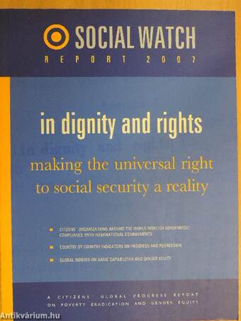 Social Watch Report 2007 - In dignity and rights