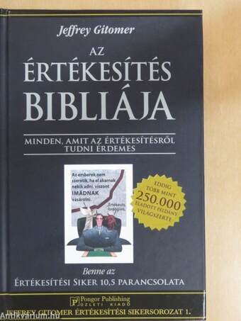 Az értékesítés bibliája