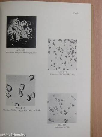 Analytische Chemie und anorganisch-chemisches Praktikum 3.