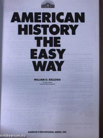 American History The Easy Way