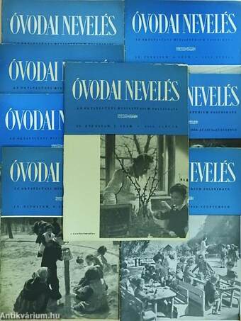 Óvodai nevelés 1956. (nem teljes évfolyam)