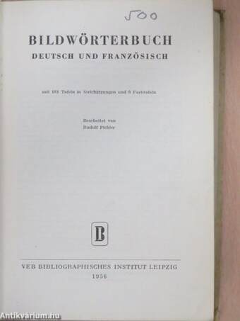 Bildwörterbuch Deutsch und Französisch