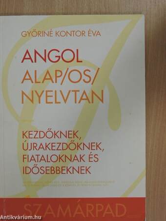 Angol alap/os/ nyelvtan