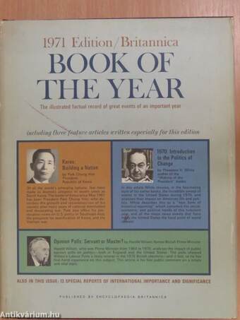 Britannica Book of the Year 1971