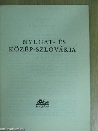 Nyugat- és Közép-Szlovákia