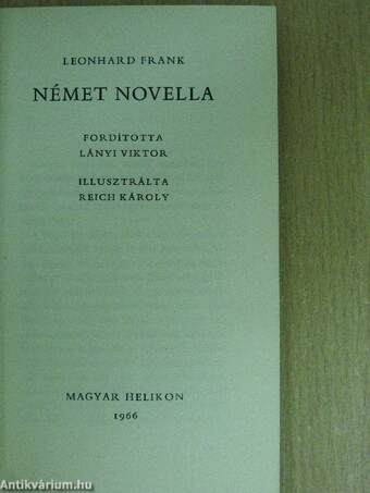 Német novella