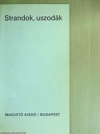 Strandok, uszodák