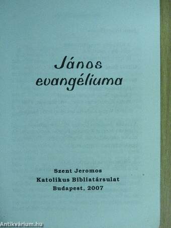 János Evangéliuma