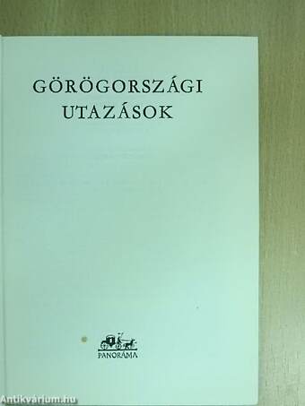 Görögországi utazások