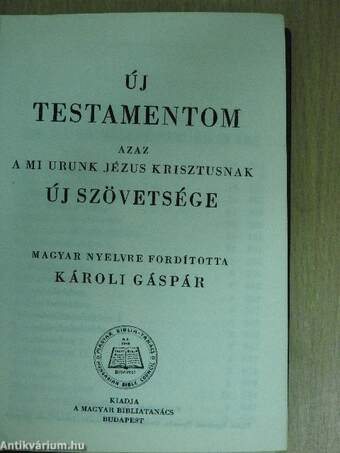 Új Testamentom