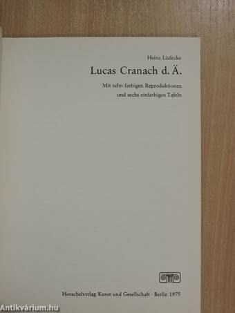 Lucas Cranach d. Ä.