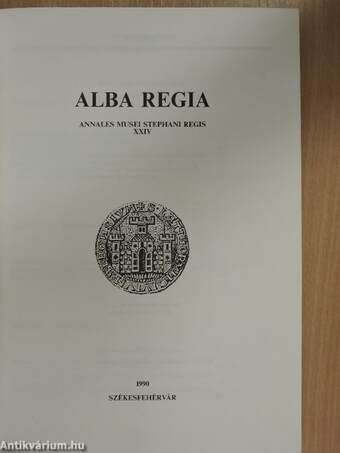 Alba Regia XXIV.