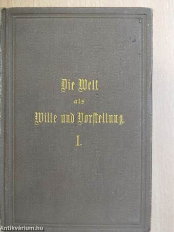 Arthur Schopenhauer's sämmtliche Werke 1-2., 4-6. (nem teljes sorozat) (gótbetűs)