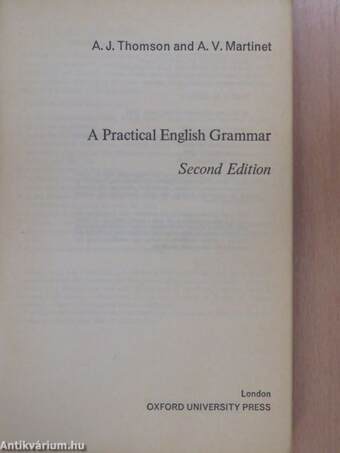 A Practical English Grammar