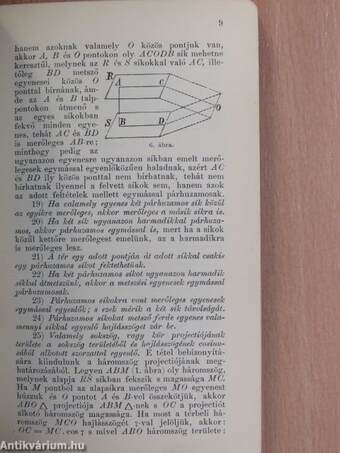 Stereometria és sphaerikus trigonometria példatárral