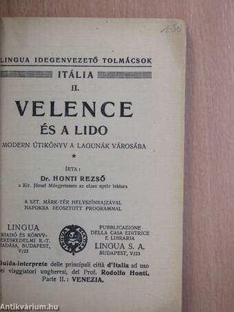 Velence és a Lido