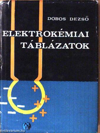 Elektrokémiai táblázatok