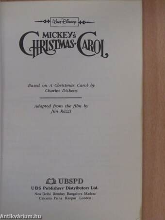 Mickey's Christmas Carol