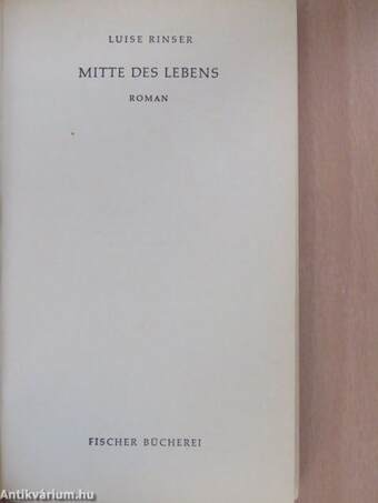 Mitte des Lebens