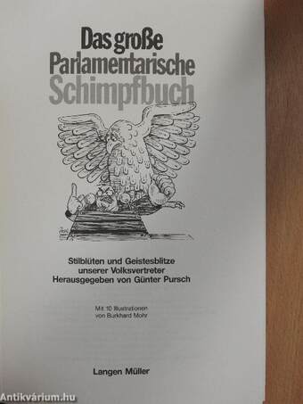 Das große Parlamentarische Schimpfbuch