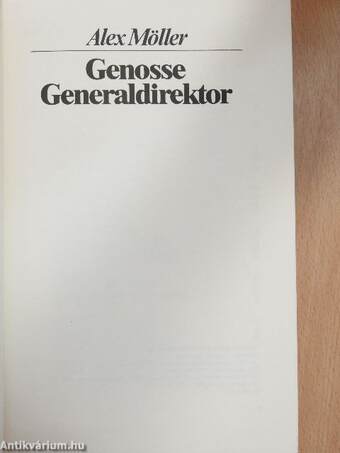 Genosse Generaldirektor